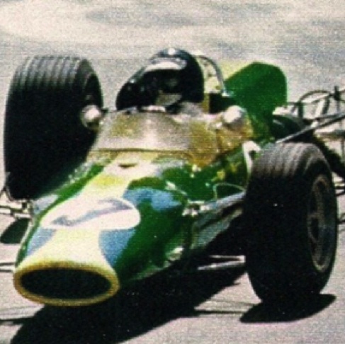 La Lotus 48 de Jim au GP de Barcelone  sur le circuit de Monjuich sera la seule victiire de Jim Clark cette année là